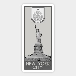 New York City Seal - Statue of Liberty Sticker